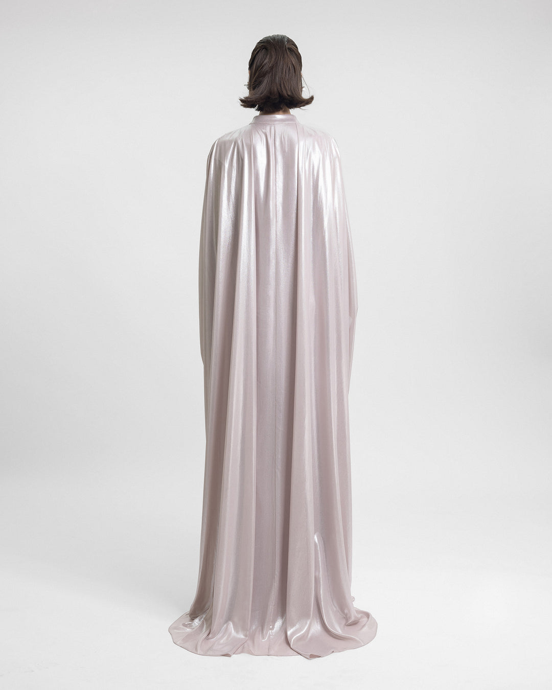 Draped Loose-Cut Kaftan