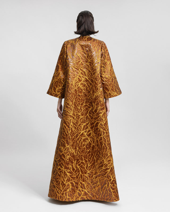 Structured Camel Kaftan