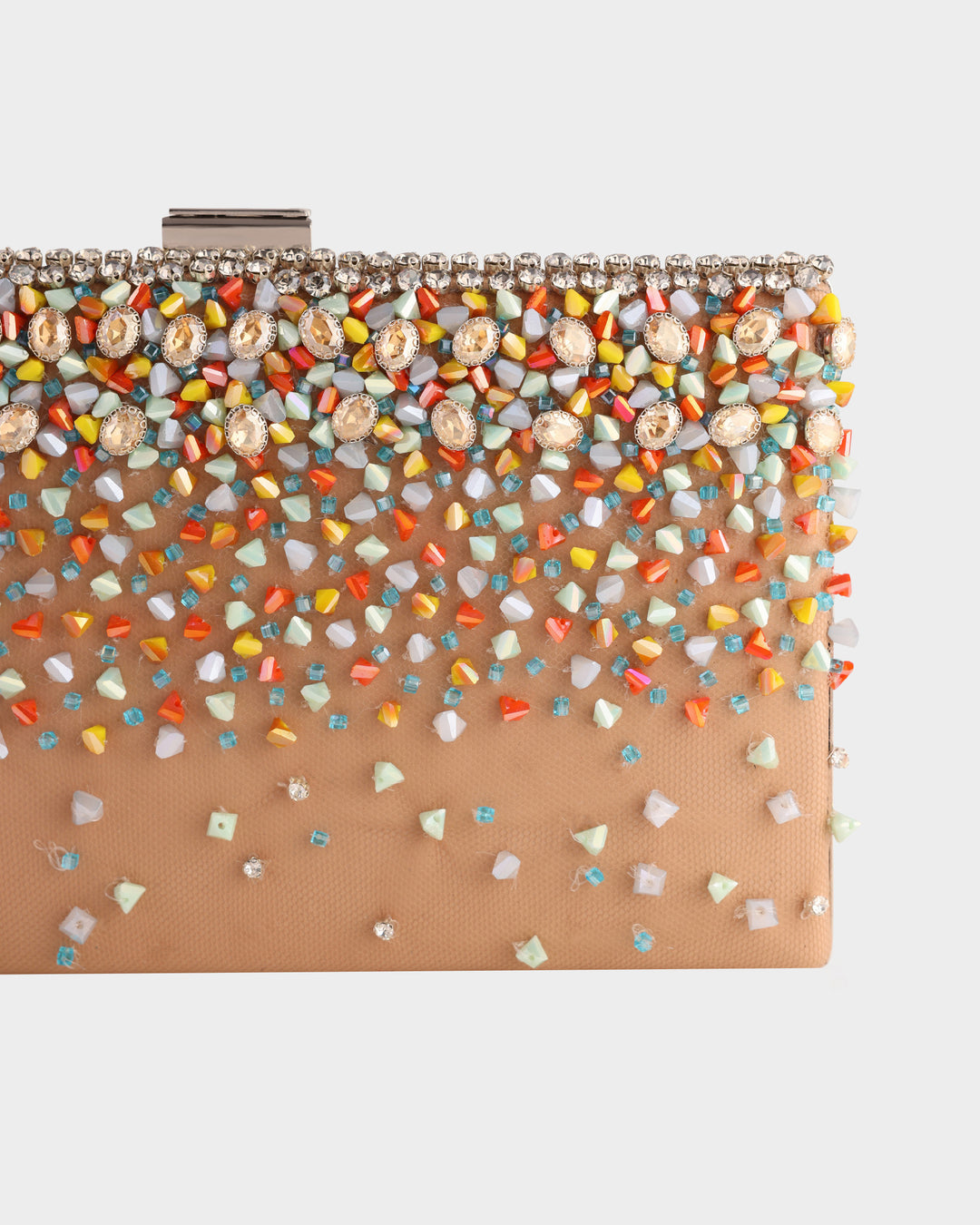 Bejeweled Coffee Clutch